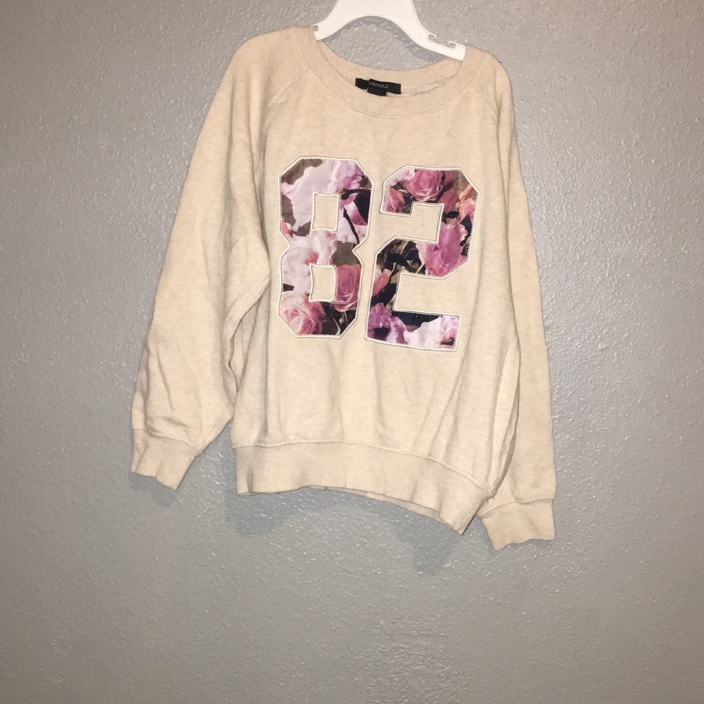 Floral sweatshirt